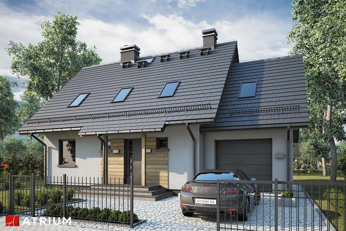budowa domu Adela II (odbicie lustrzane) - New-House