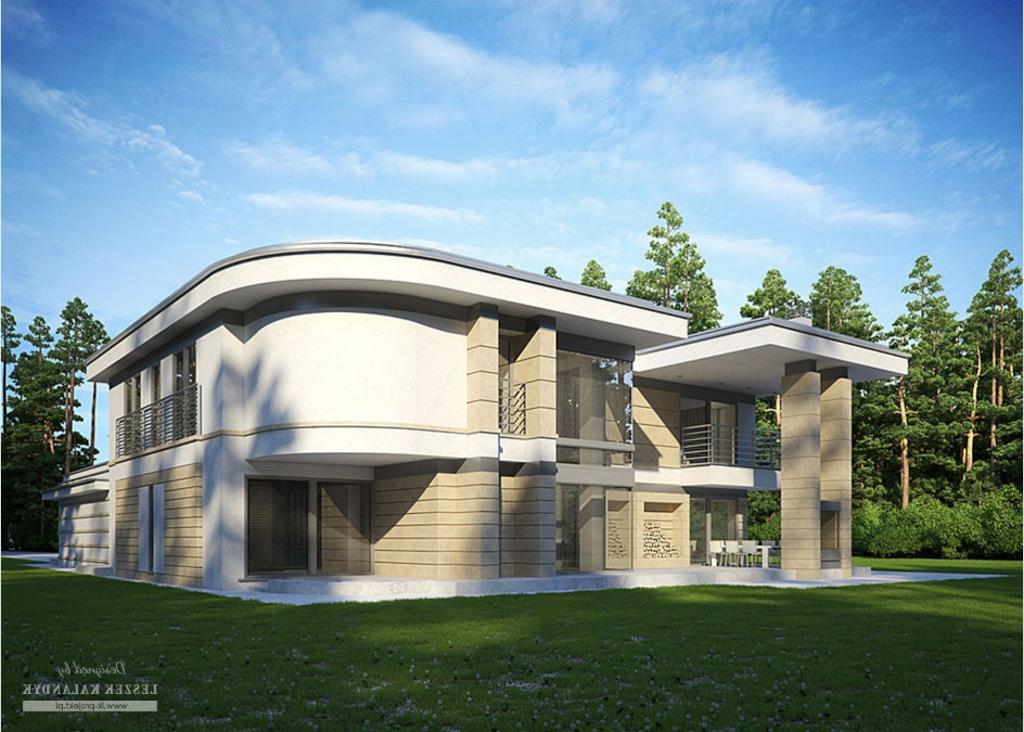 Budowa domu LK&1148 (odbicie lustrzane) z New-House