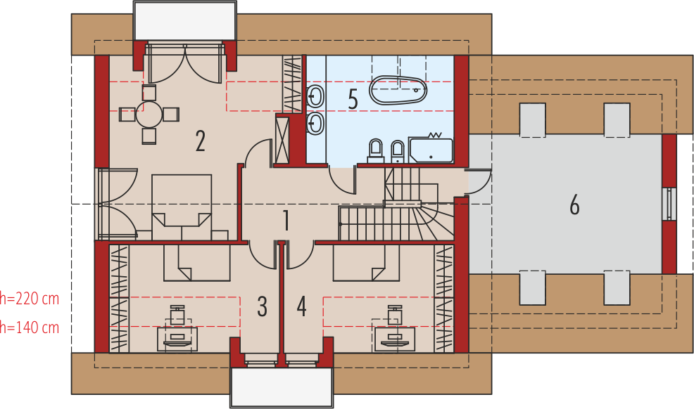 Amaranta G2 Leca® DOM (odbicie lustrzane) - miniatura 5