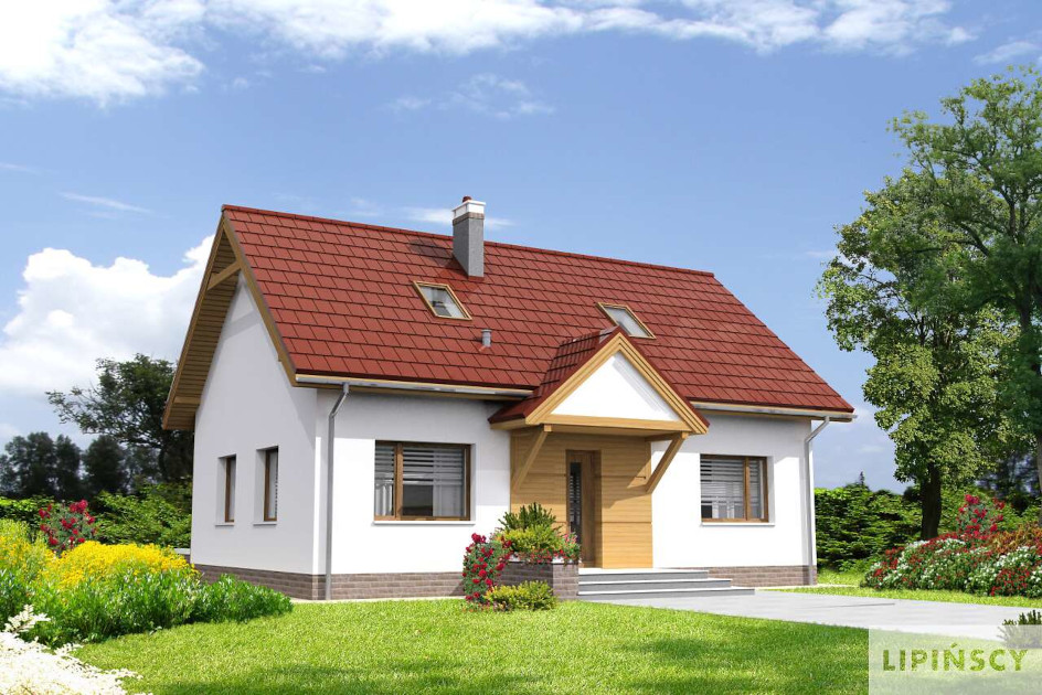 Budowa domu Ljubljana LMP348 (odbicie lustrzane) z New-House