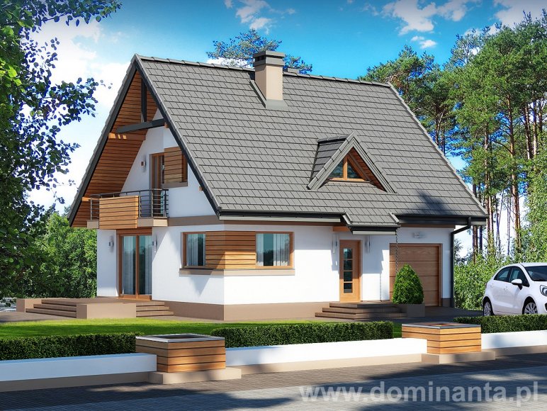 budowa domu Lolek N (Odbicie lustrzane) - New-House