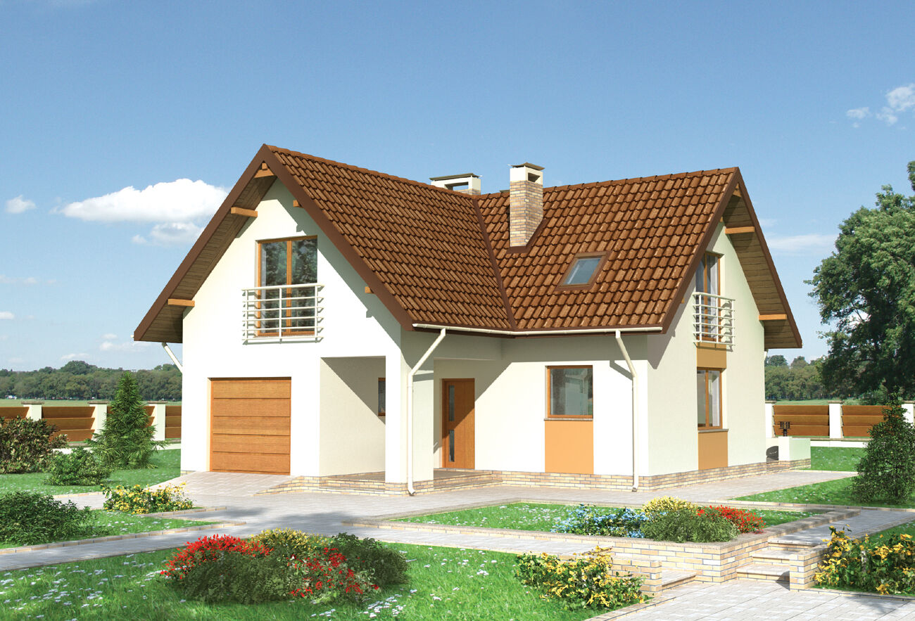 budowa domu Miriam (odbicie lustrzane) - New-House