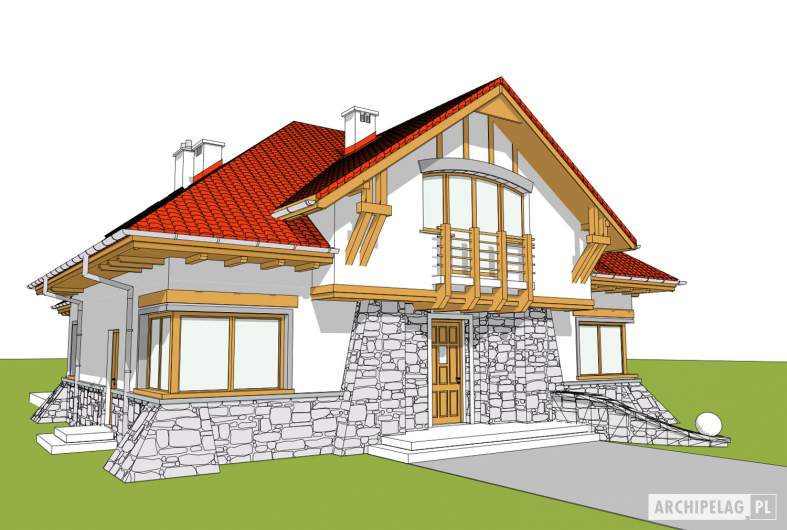 budowa domu Edek (odbicie lustrzane) - New-House