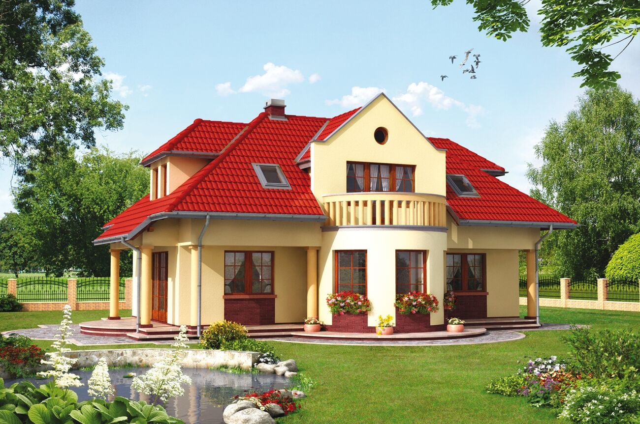 budowa domu Nefryt (odbicie lustrzane) - New-House