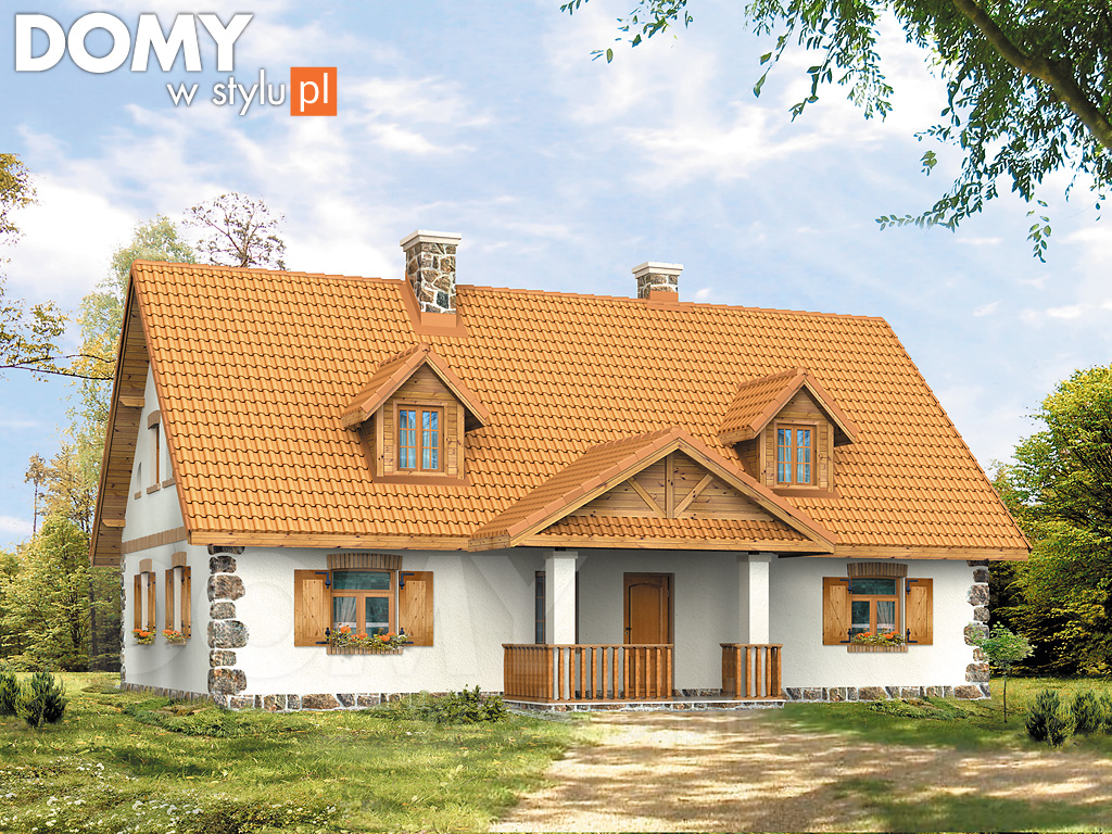 budowa domu Świt 2 (Odbicie lustrzane) - New-House
