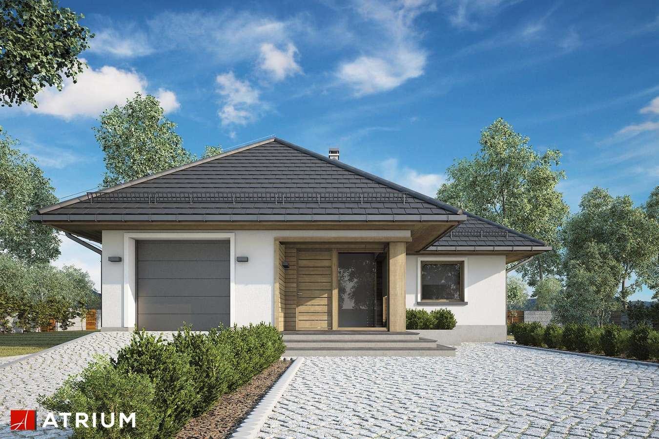 budowa domu Modelowy IV (odbicie lustrzane) - New-House