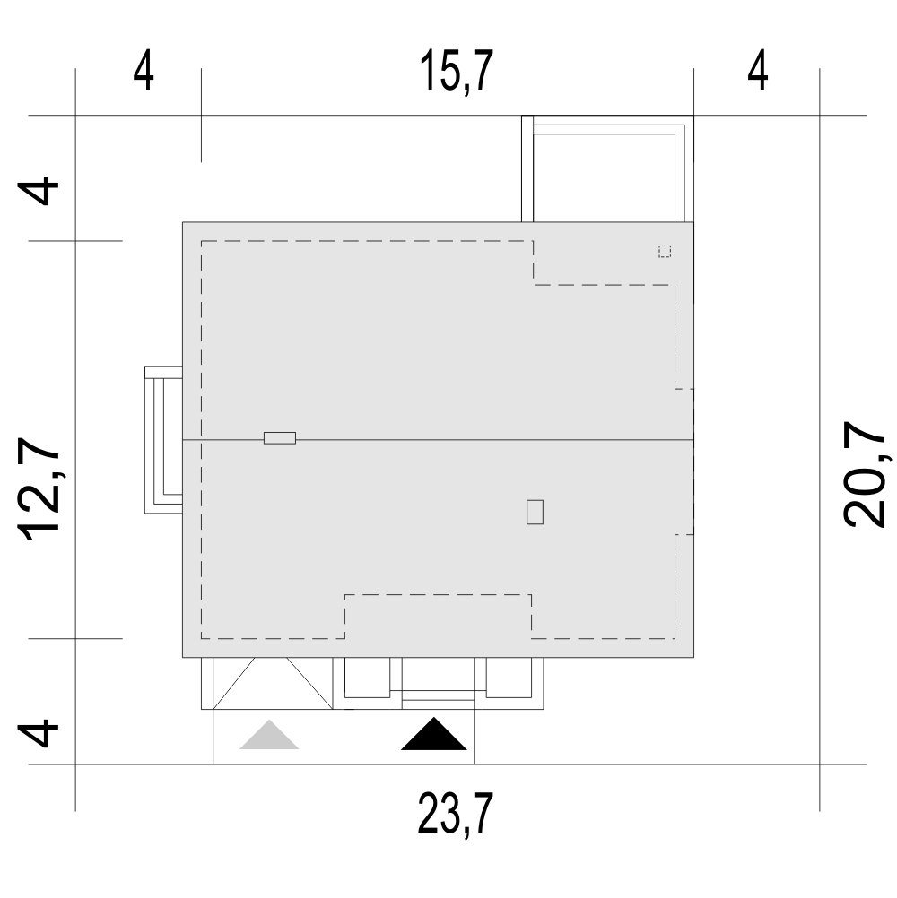 Aron z garażem 1-st. [A] - miniatura 10
