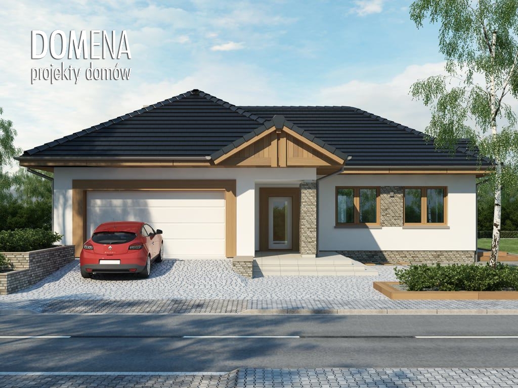 budowa domu Heron 2 (Odbicie lustrzane) - New-House