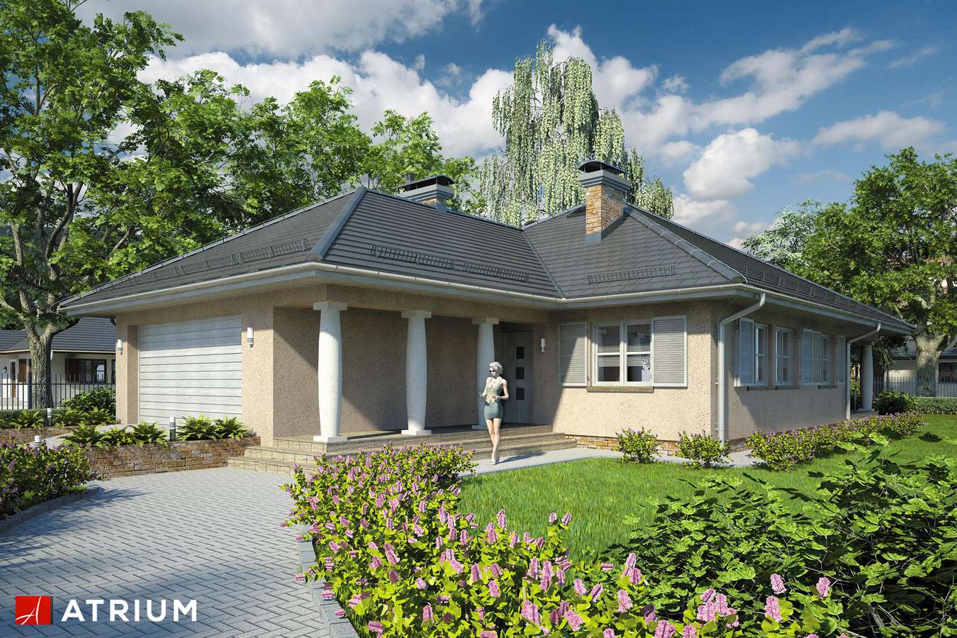budowa domu Montana (odbicie lustrzane) - New-House