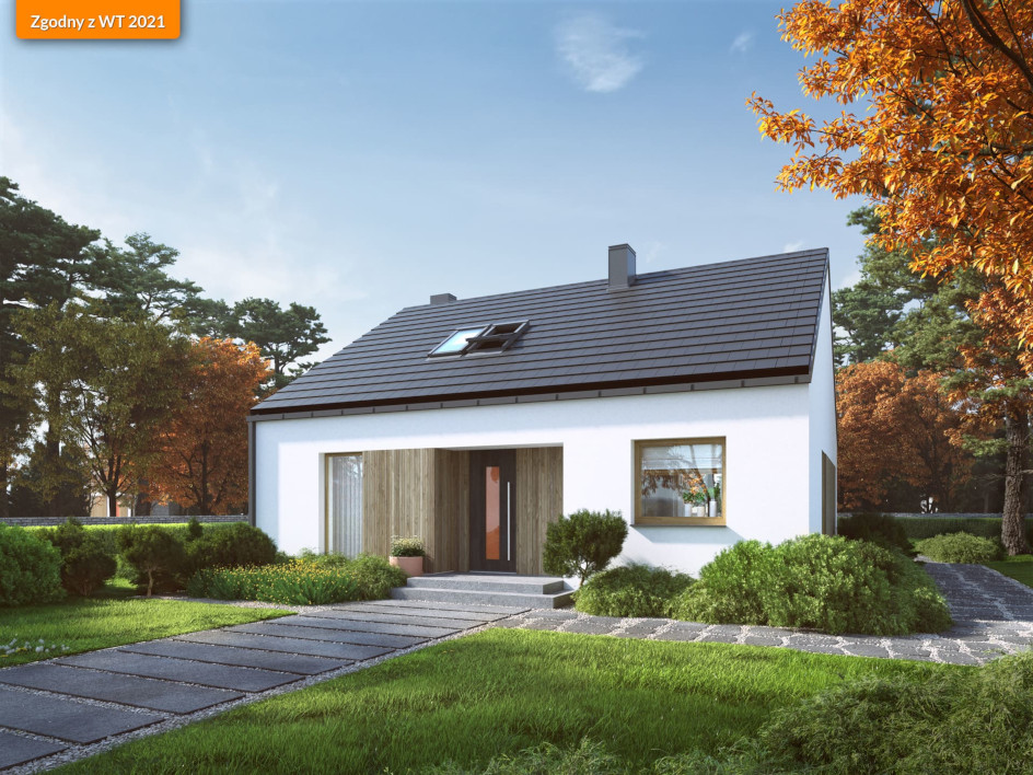 Budowa domu Eco 43 (odbicie lustrzane) z New-House