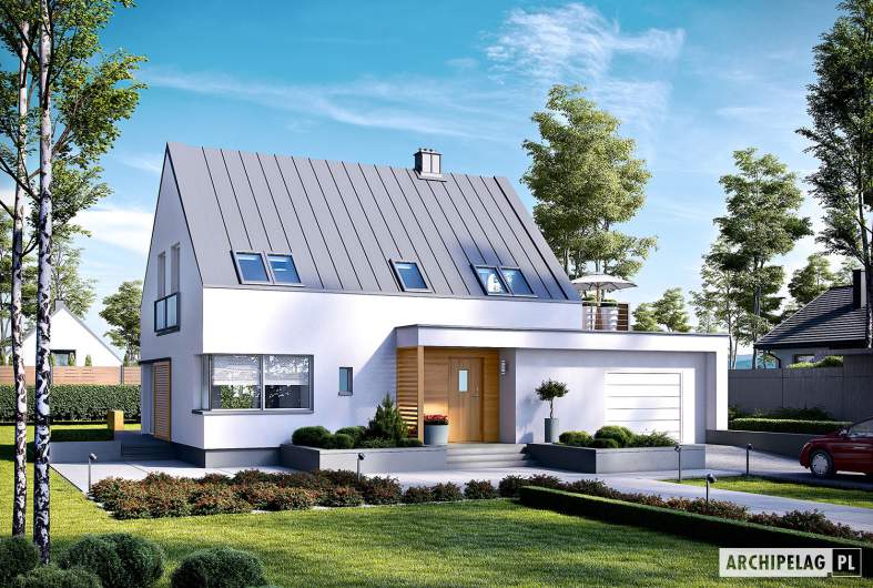 budowa domu Lars G1 (wersja B) ENERGO PLUS - New-House