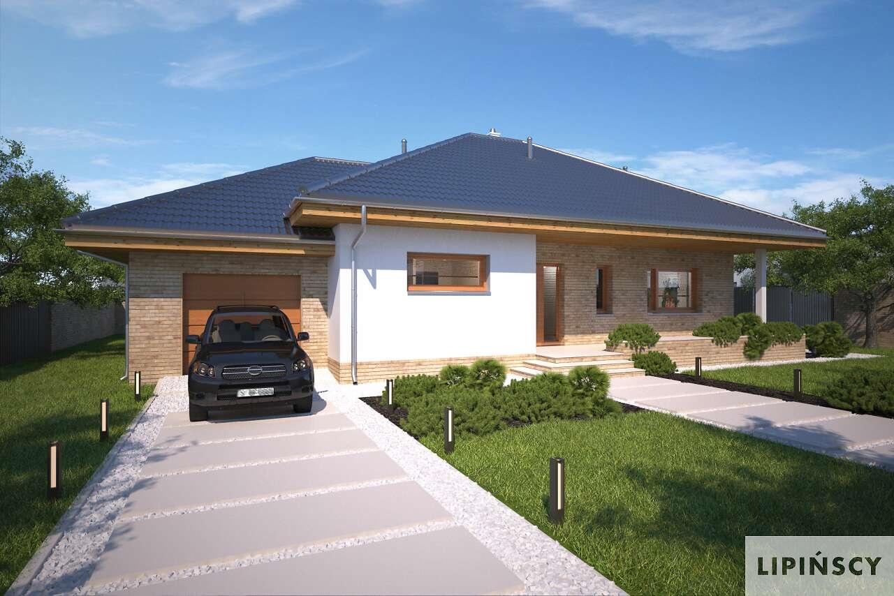 budowa domu Denver II LMB112a - New-House