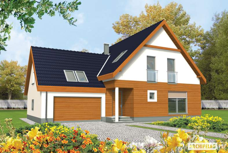 budowa domu Fabrycja II G2 (odbicie lustrzane) - New-House