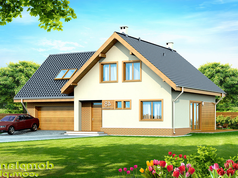 budowa domu NOELIA 2M (Odbicie lustrzane) - New-House