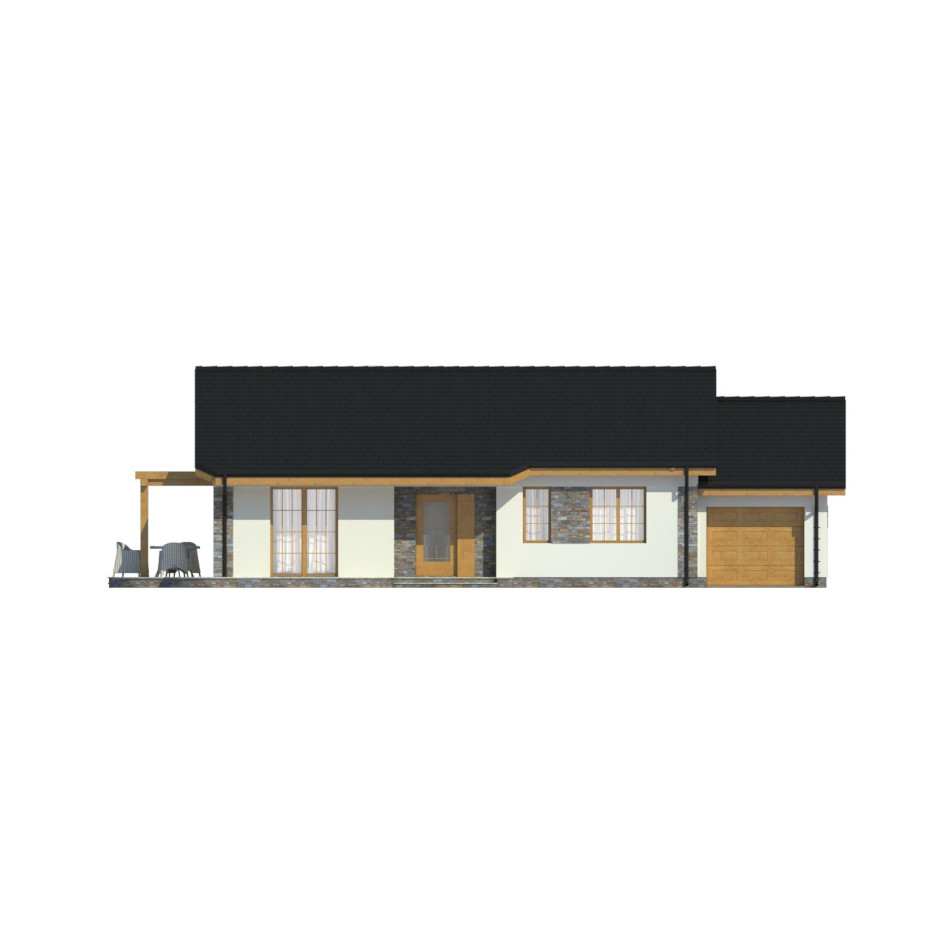 Lucynka z garażem 1-st. [A] (odbicie lustrzane) - miniatura 2