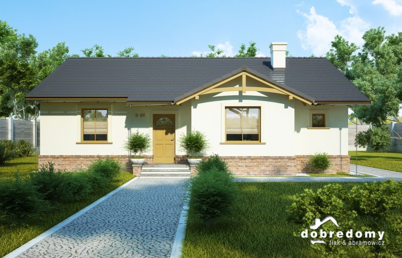 budowa domu Słoneczko I (odbicie lustrzane) - New-House
