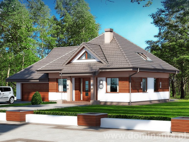 budowa domu SINDBAD N 2G (Odbicie lustrzane) - New-House