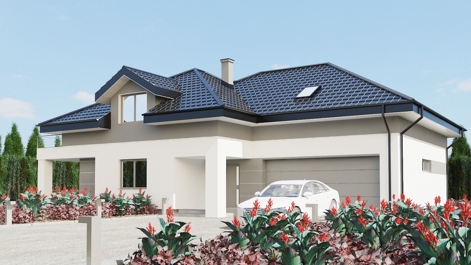 budowa domu uA154 - New-House
