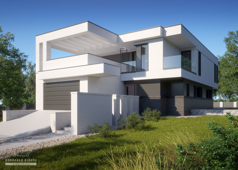 Budowa domu LK&1482 (odbicie lustrzane) z New-House
