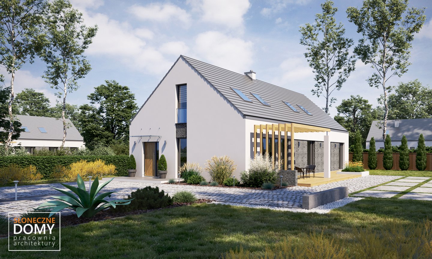 budowa domu - Zadar C (odbicie lustrzane) - New-House