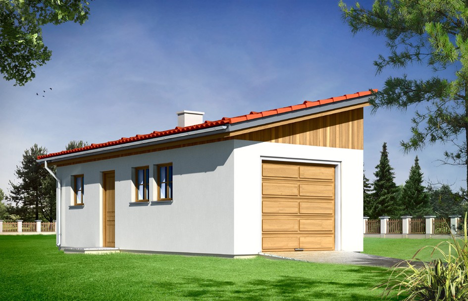 budowa garaż BG03 z new house