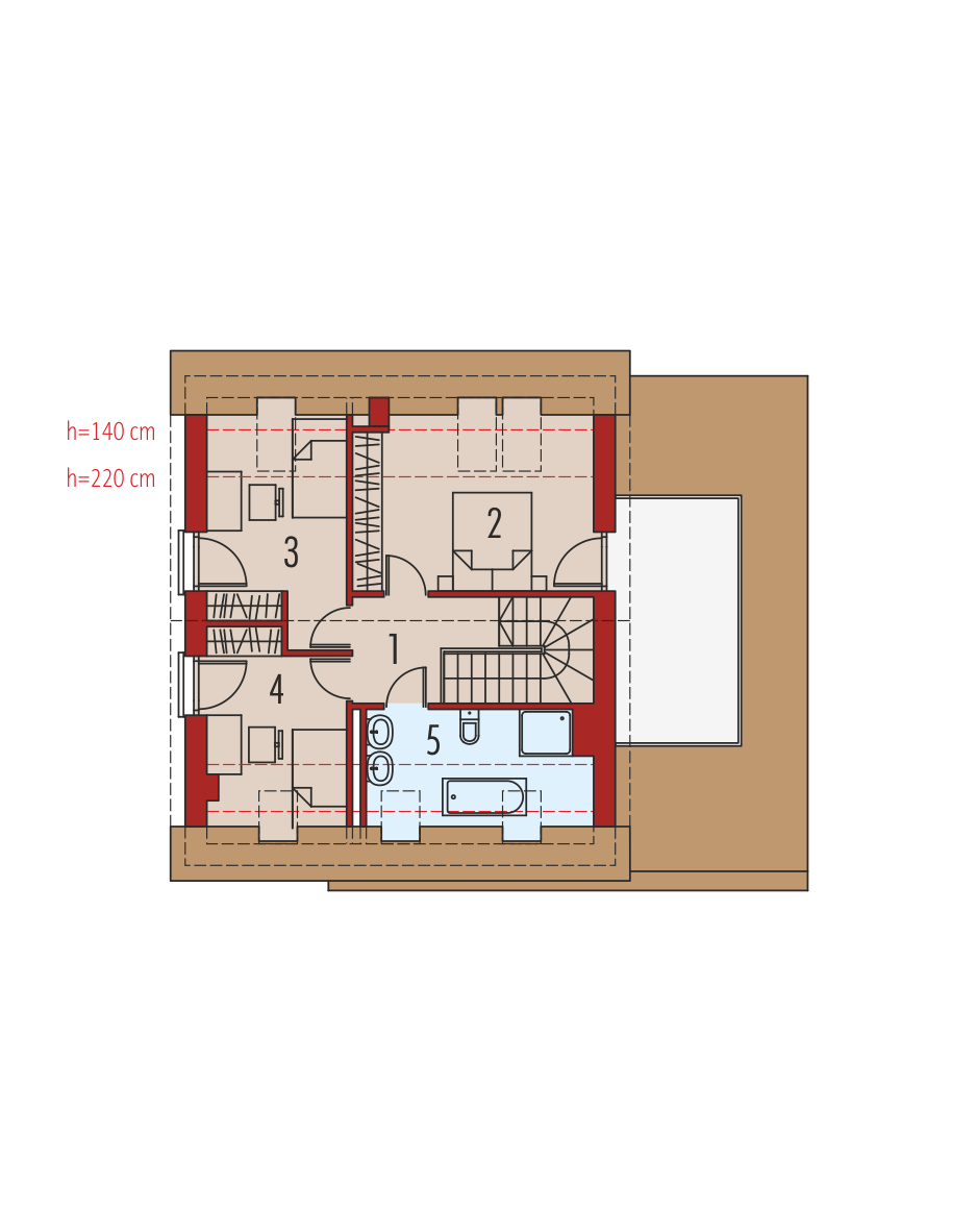 E14 II G1 ECONOMIC (odbicie lustrzane) - miniatura 5