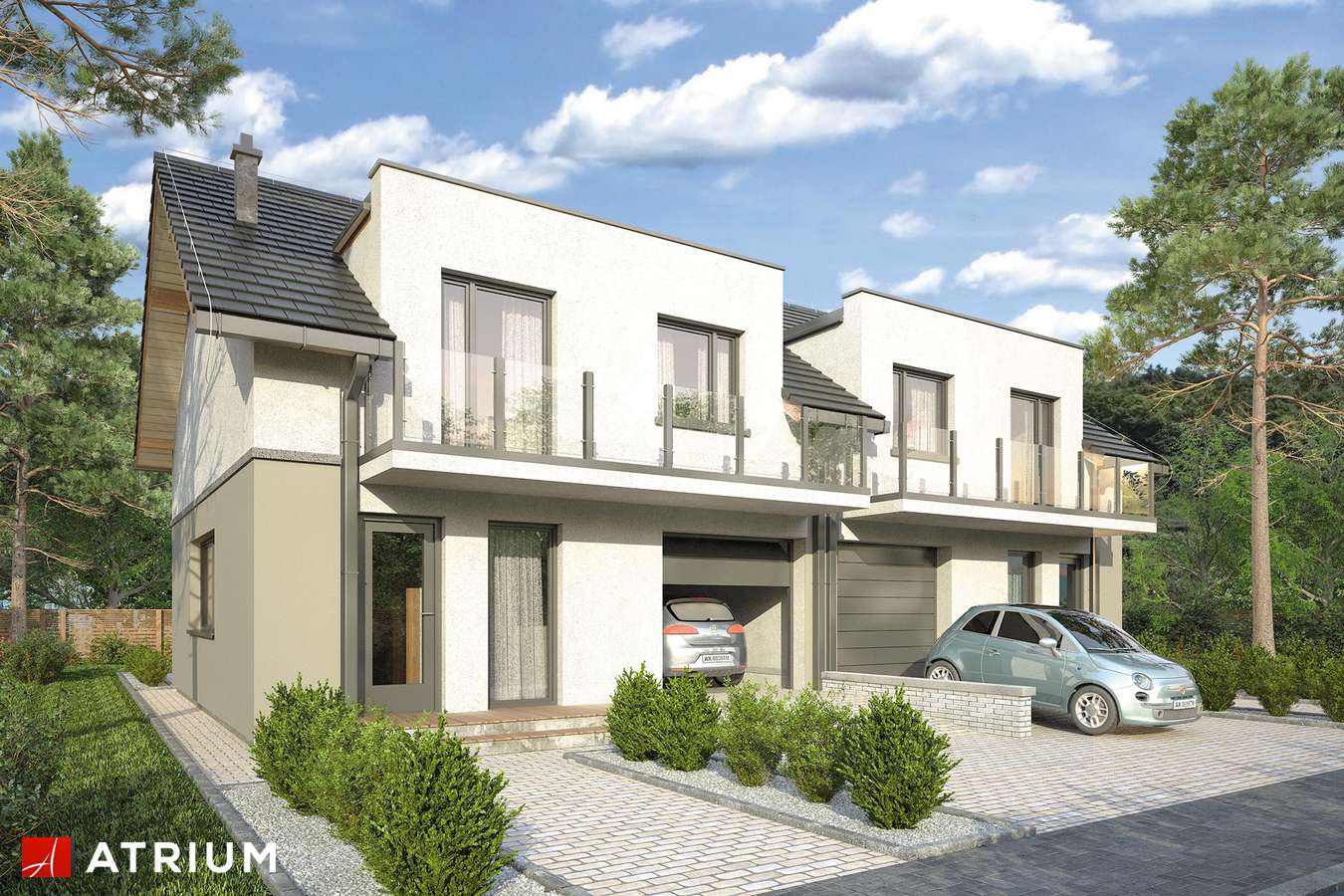 budowa domu Double House III - New-House