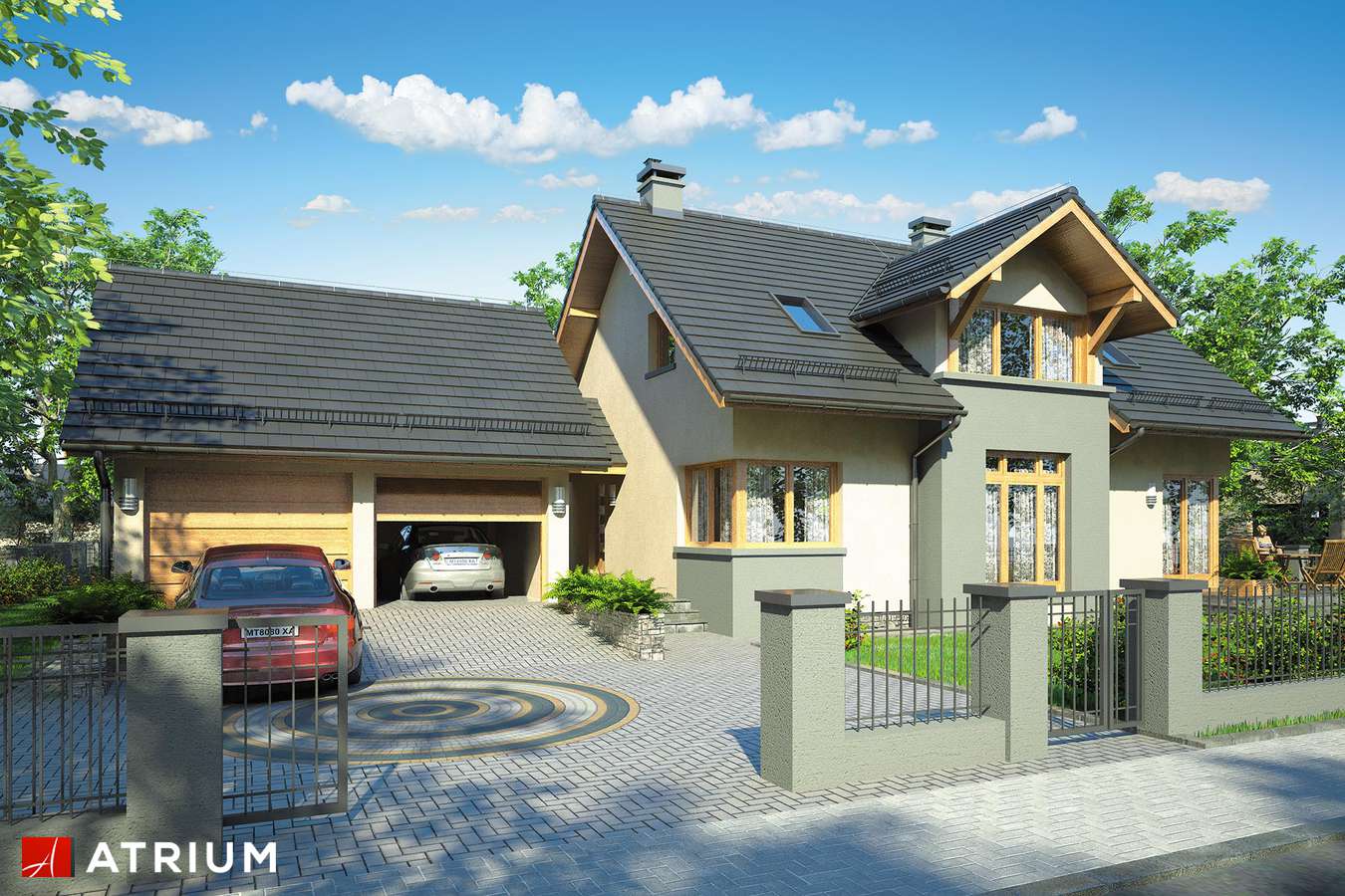 budowa domu Harmonia (odbicie lustrzane) - New-House