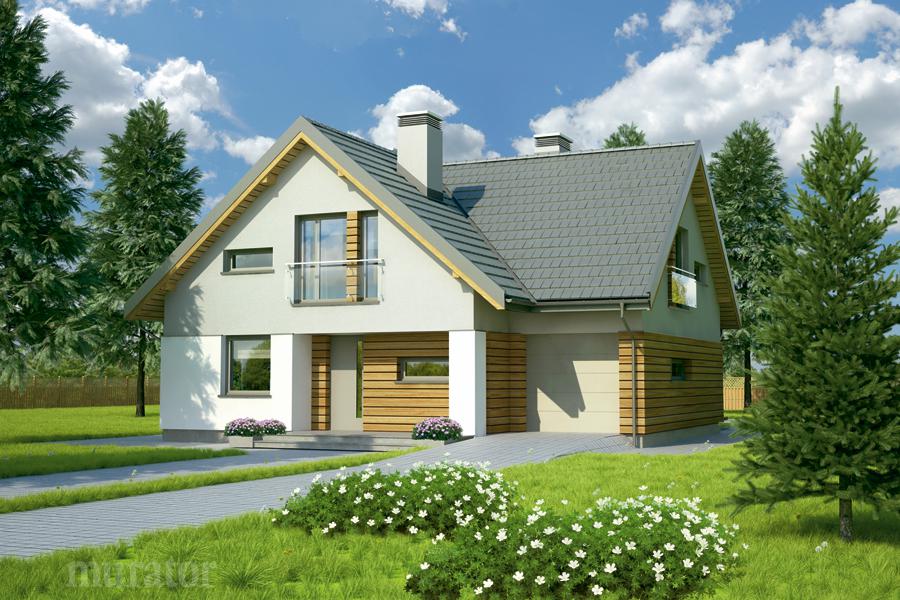 budowa domu Kwitnąca łąka M136- New-House
