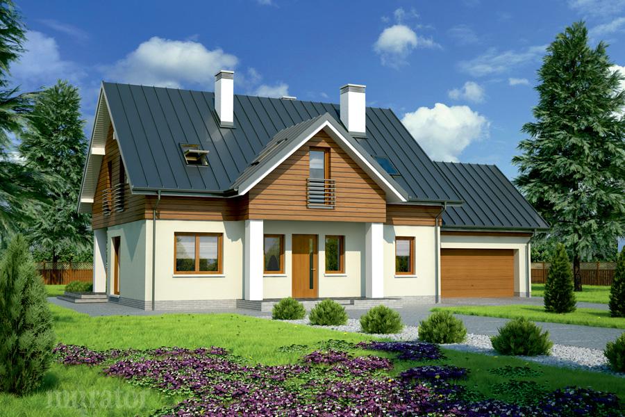 budowa domu Spokojny wieczór M145 - New-House