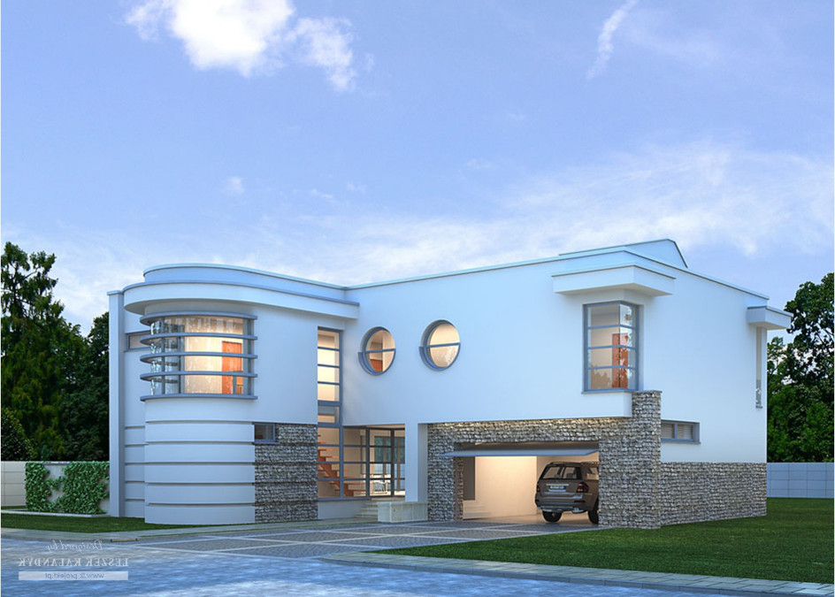 Budowa domu LK&698 (odbicie lustrzane) z New-House