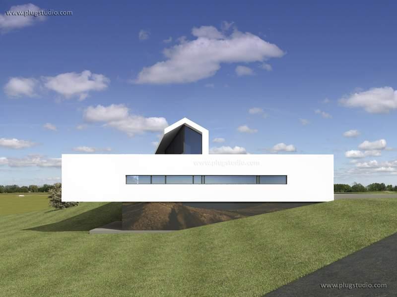 VIP-HOUSE B3 NOWOCZESNA REZYDENCJA PŁASKI DACH PROJEKT - miniatura 3