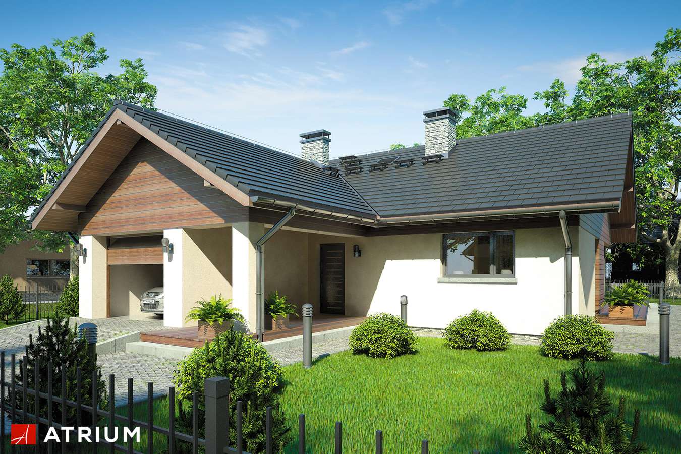 budowa domu Winston odbicie lustrzane - New- House