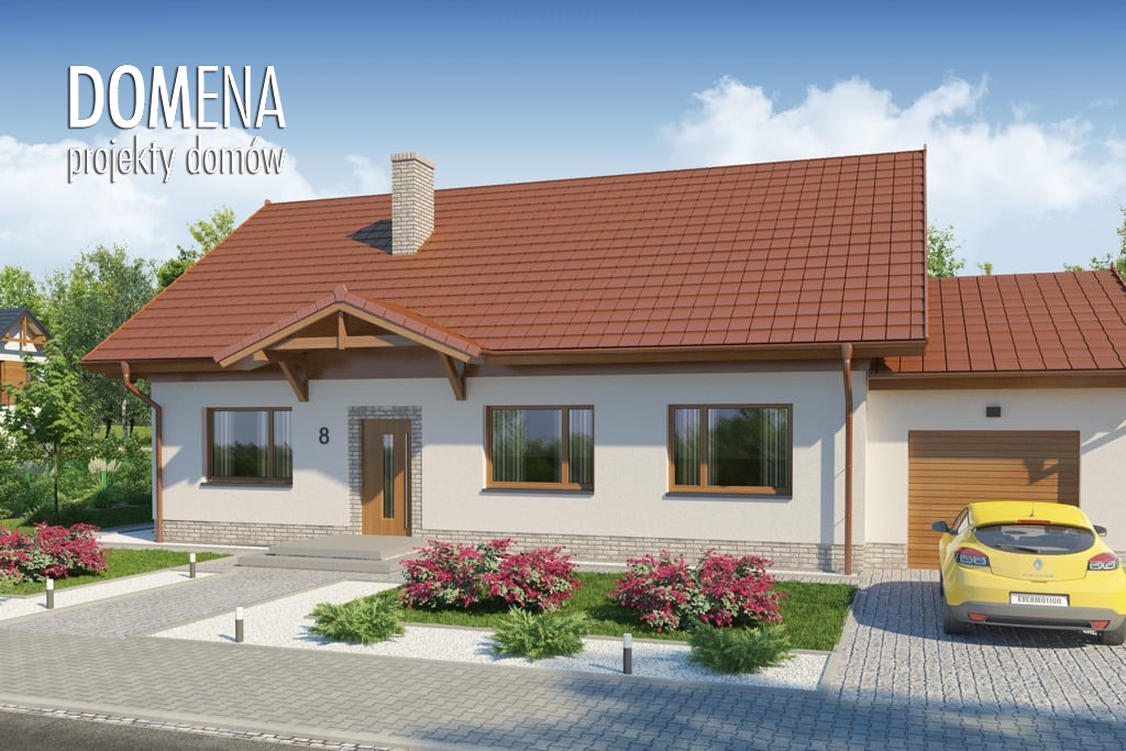 budowa domu Betina PS (Odbicie lustrzane) - New-House