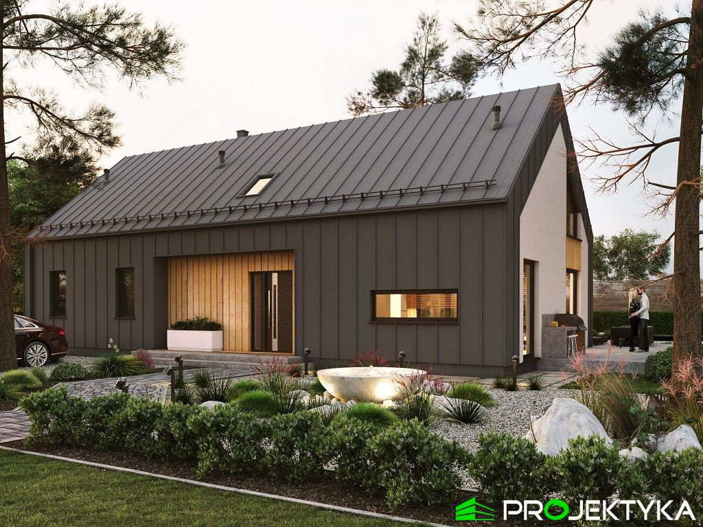 budowa domu Ka259 Sz (odbicie lustrzane) - New-House