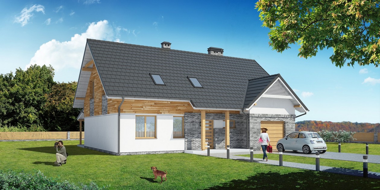budowa domu Vilis I G1 - New-House