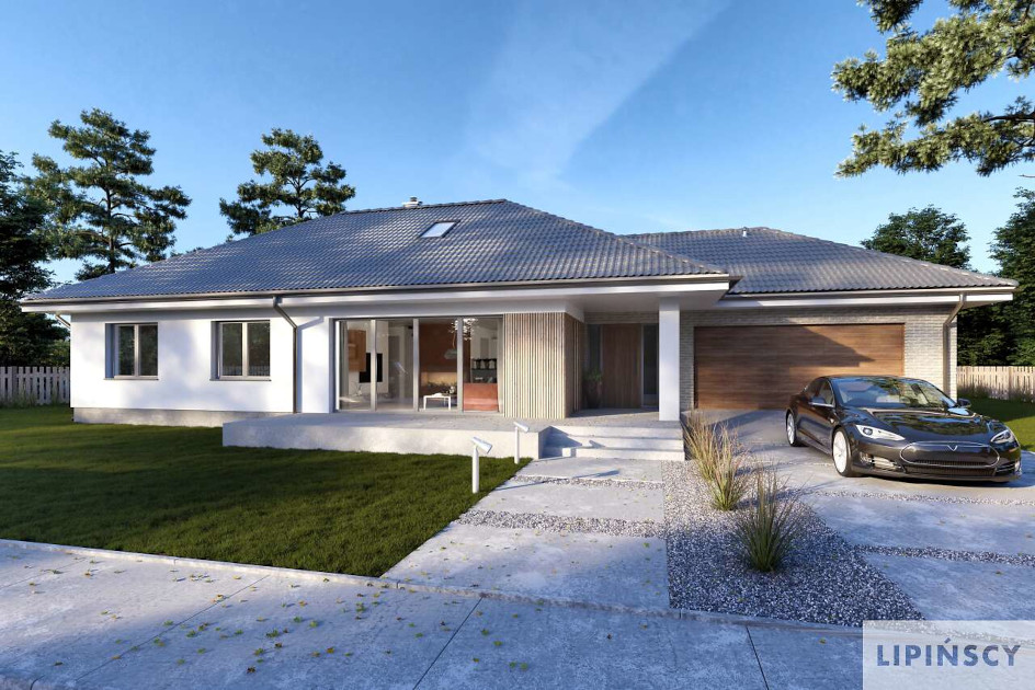 Budowa domu Verona DCB124 (odbicie lustrzane) z New-House