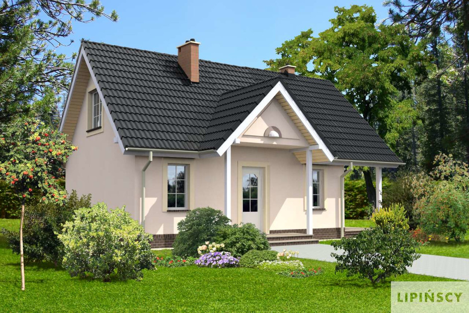 Budowa domu Kłajpeda LMP125 (odbicie lustrzane) z New-House