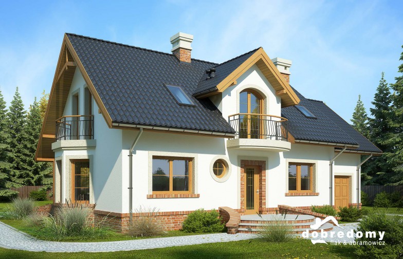 budowa domu Atlantyda Mała odbicie lustrzane - New-House