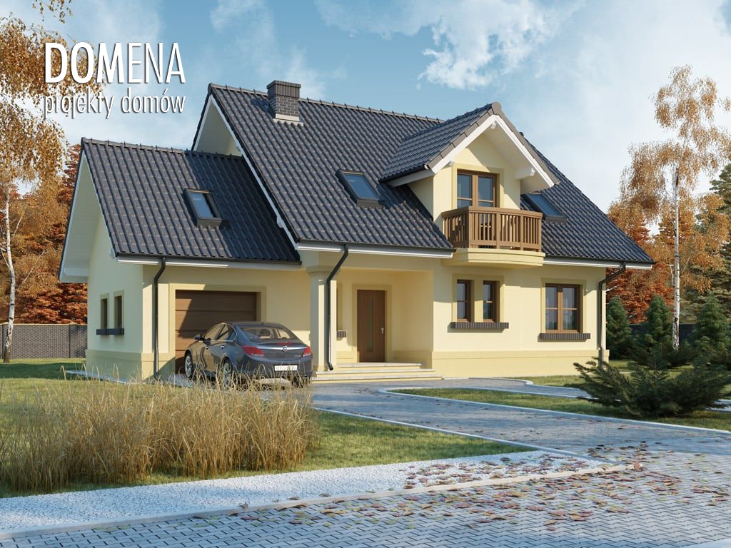 budowa domu Rozeta (Odbicie lustrzane) - New-House