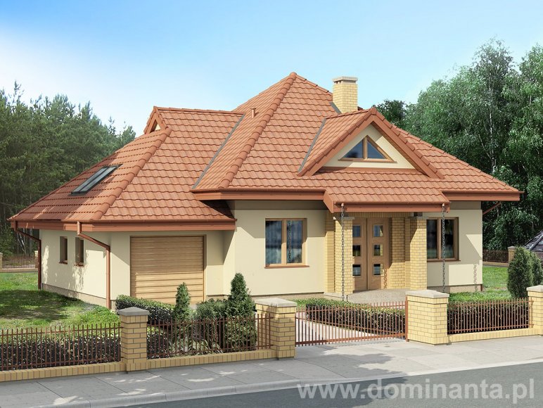 budowa domu SINDBAD (Odbicie lustrzane) - New-House