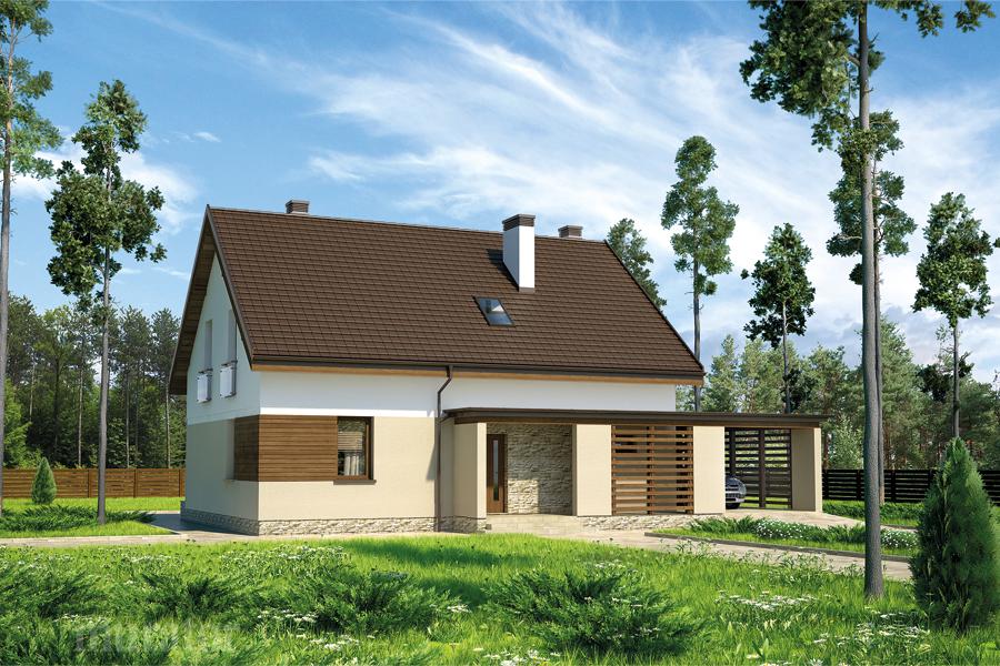budowa domu Specjalny-wariant I M156a- New-House