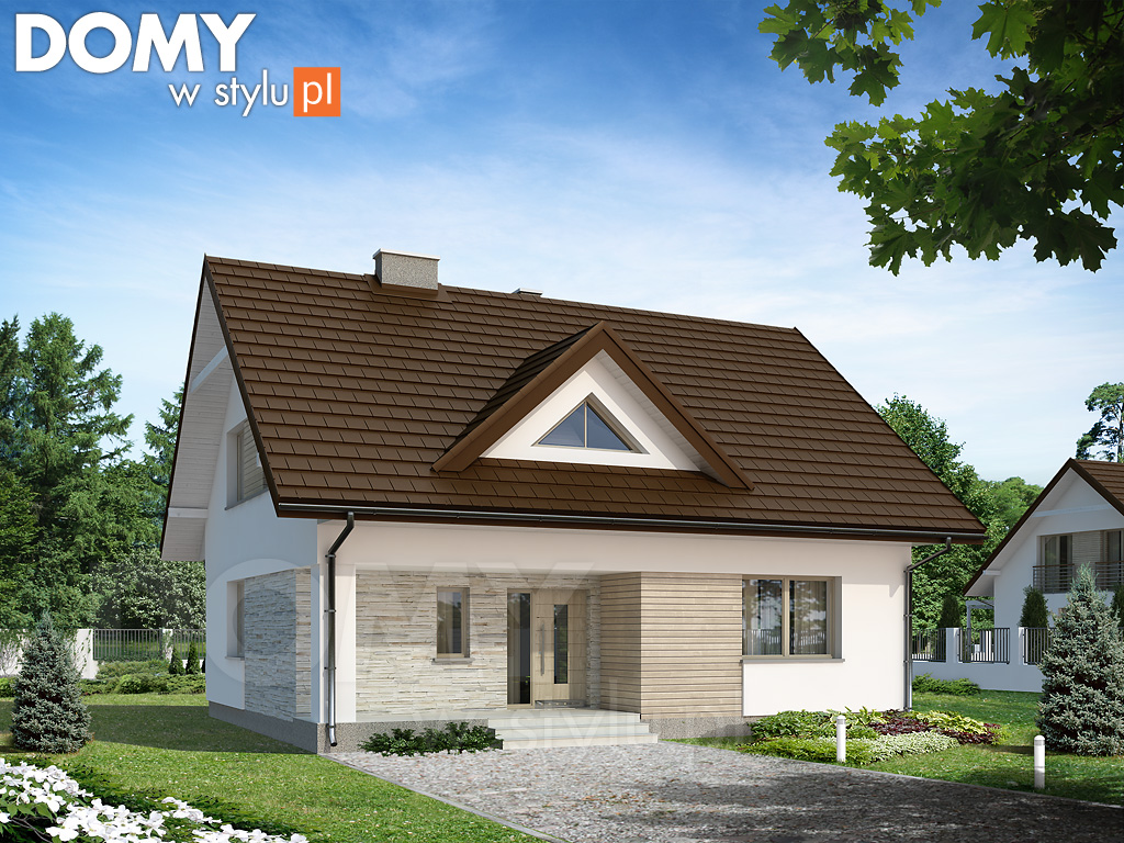 budowa domu Indygo 4 MC (Odbicie lustrzane) - New-House