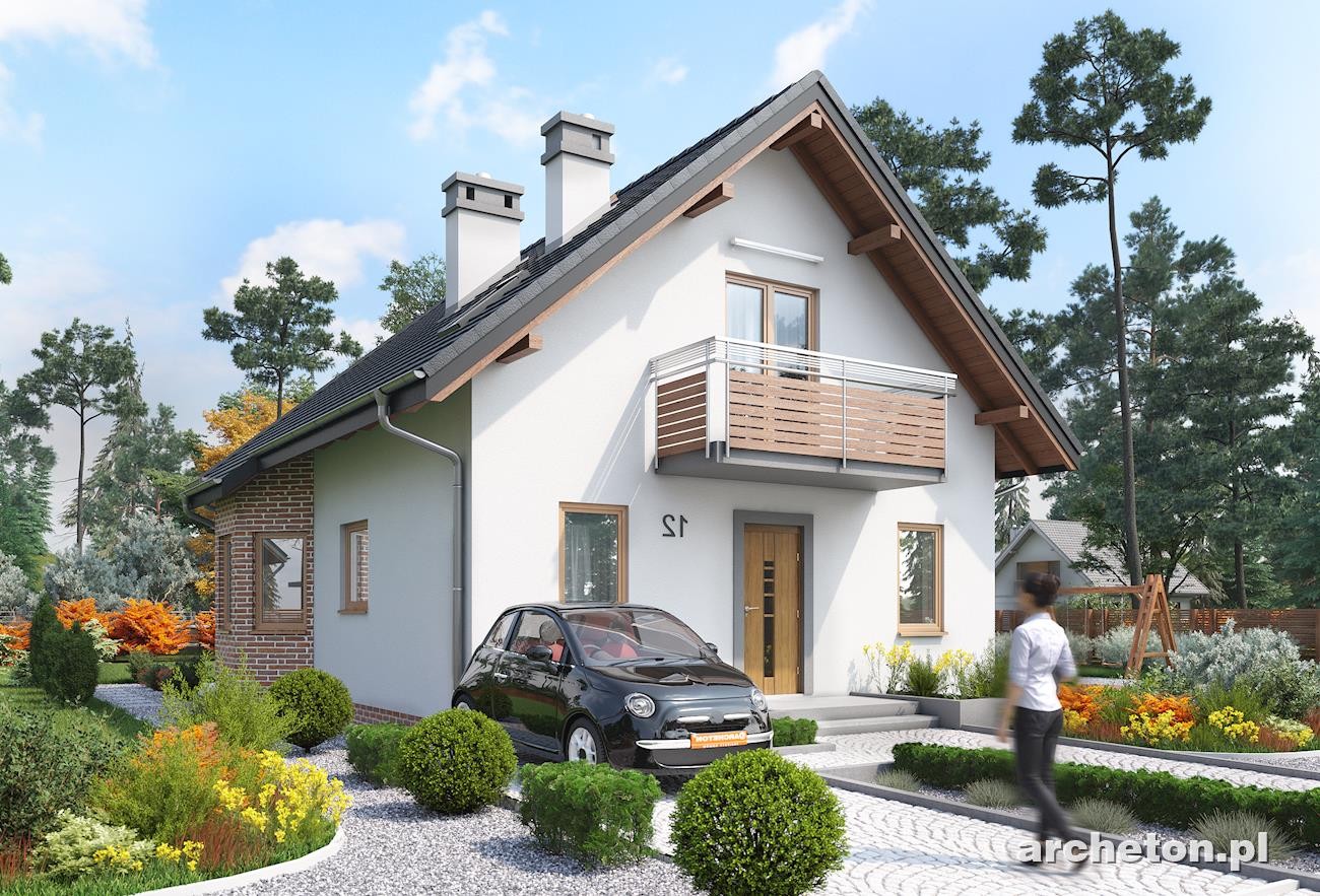 budowa domu Aldona (odbicie lustrzane) - New-House
