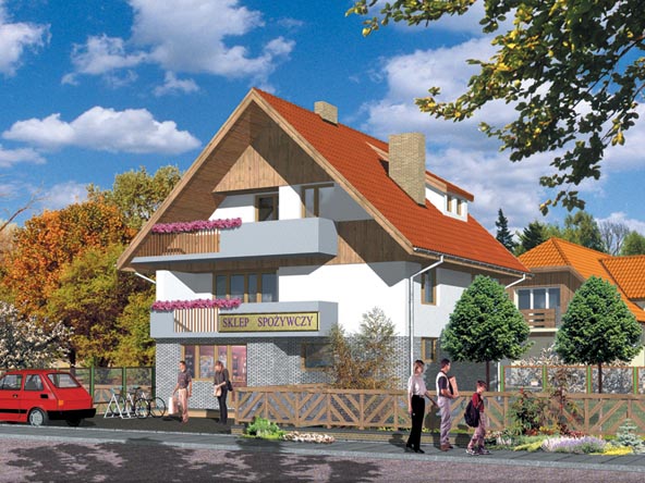 budowa domu WB-3302 - New-House