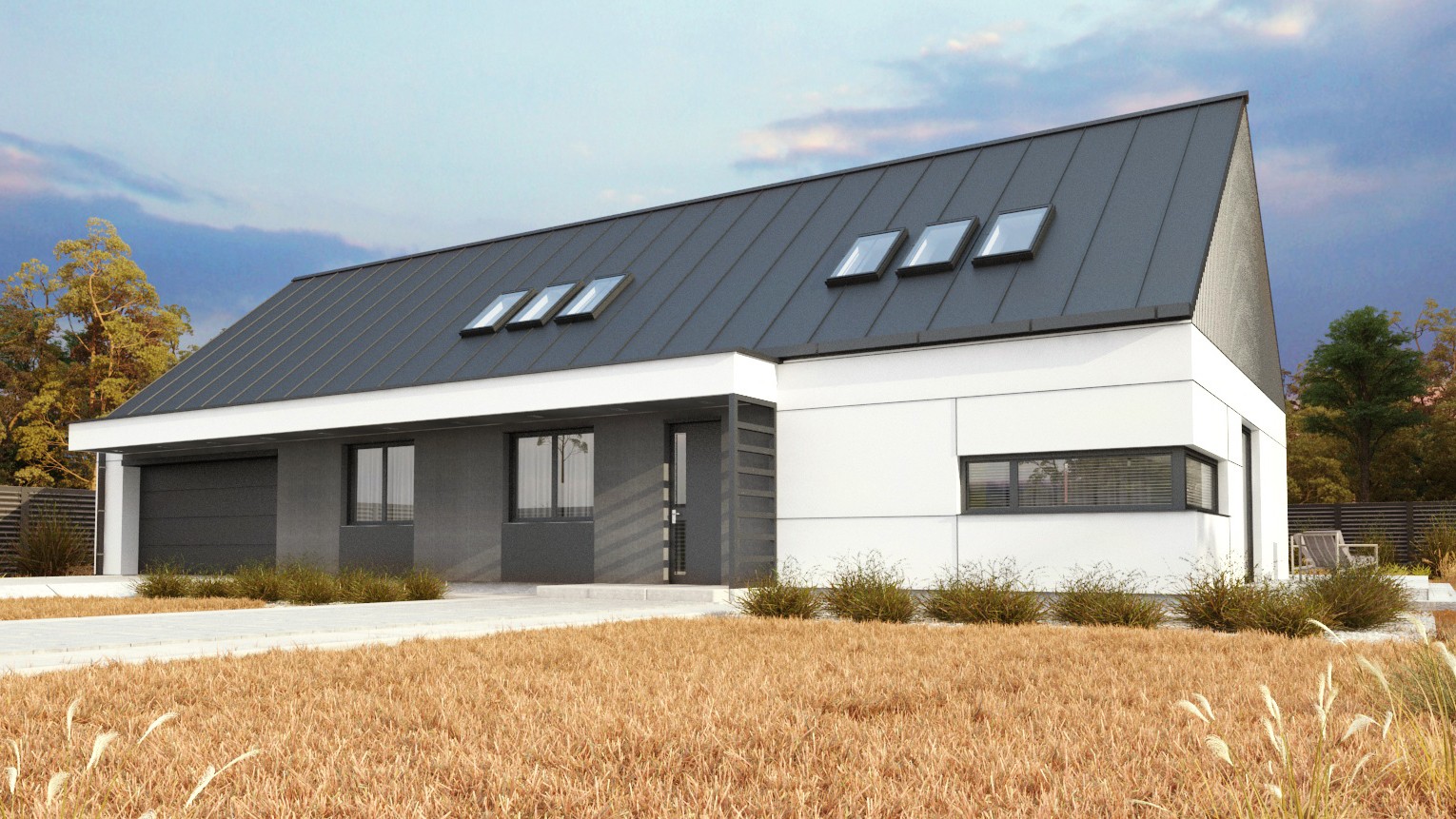 budowa domu uA76v1 - New-House