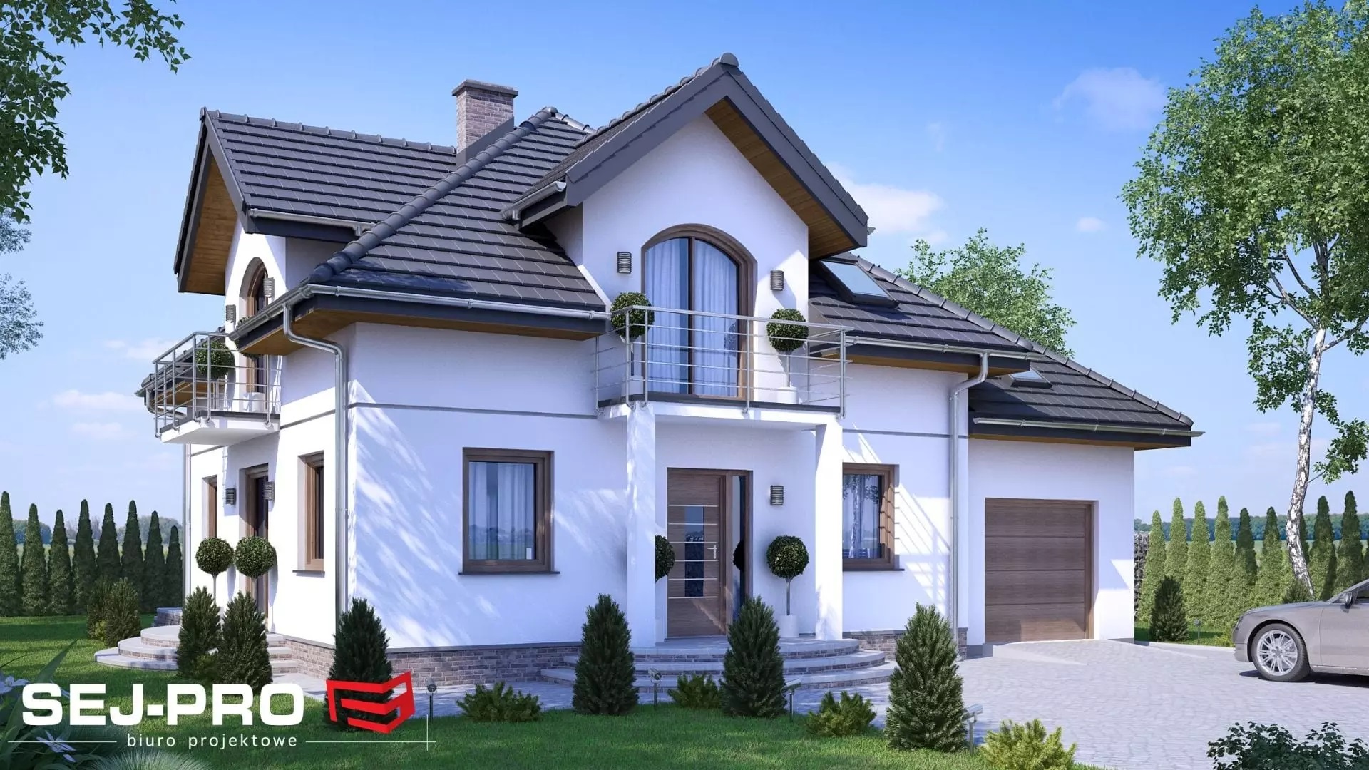 budowa domu SEJ-PRO 002 ENERGO - New-House