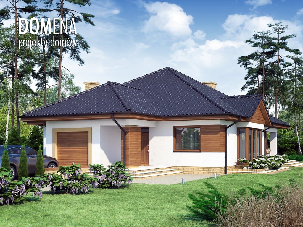 budowa domu Kroton (Odbicie lustrzane) - New-House