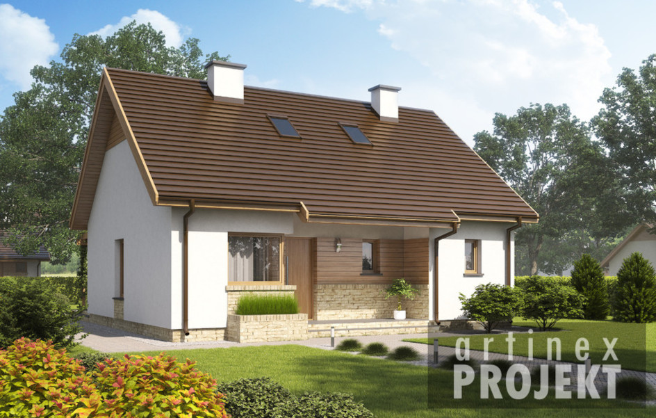 Budowa domu D139 (odbicie lustrzane) z New-House
