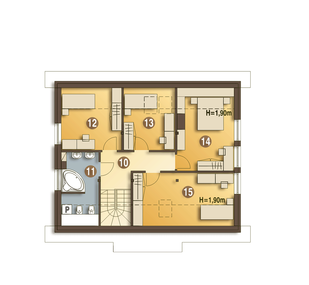 Emma z garażem 1-st. [A] - miniatura 9
